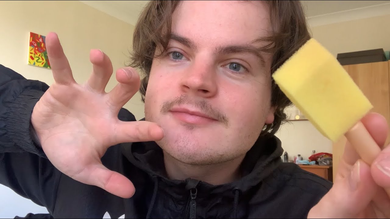 Lofi Fast & Aggressive ASMR Hand Sounds, Invisible triggers,Build up tapping,Camera scratch/brushing