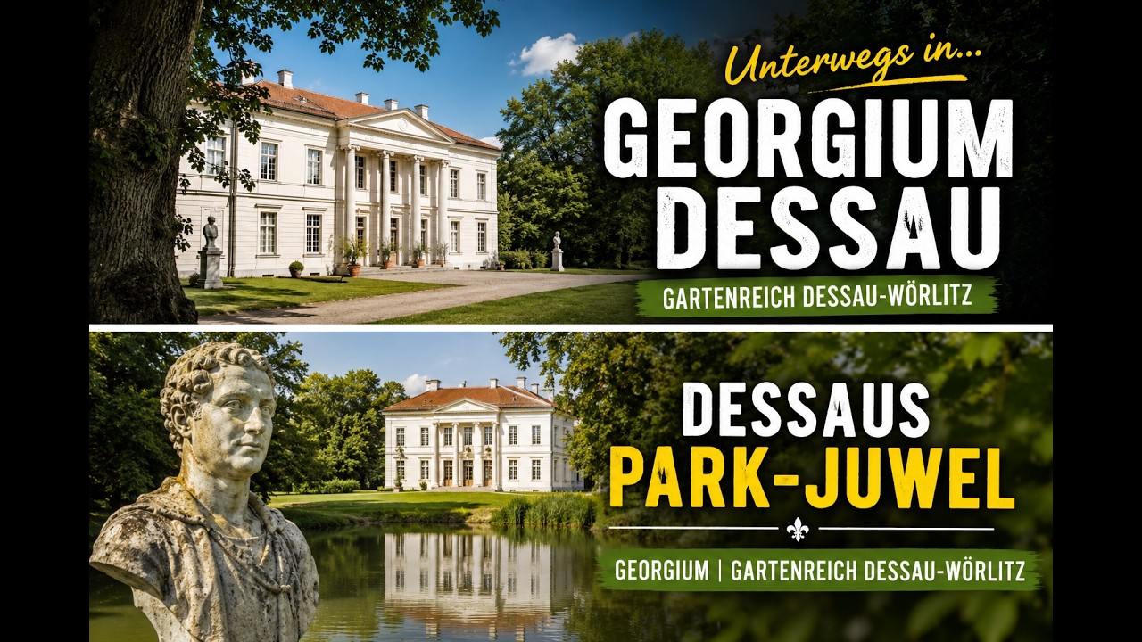 Unterwegs in&hellip; Schloss & Park Georgium | Gr&uuml;nes Kleinod im UNESCO-Gartenreich Dessau-W&ouml;rlitz
