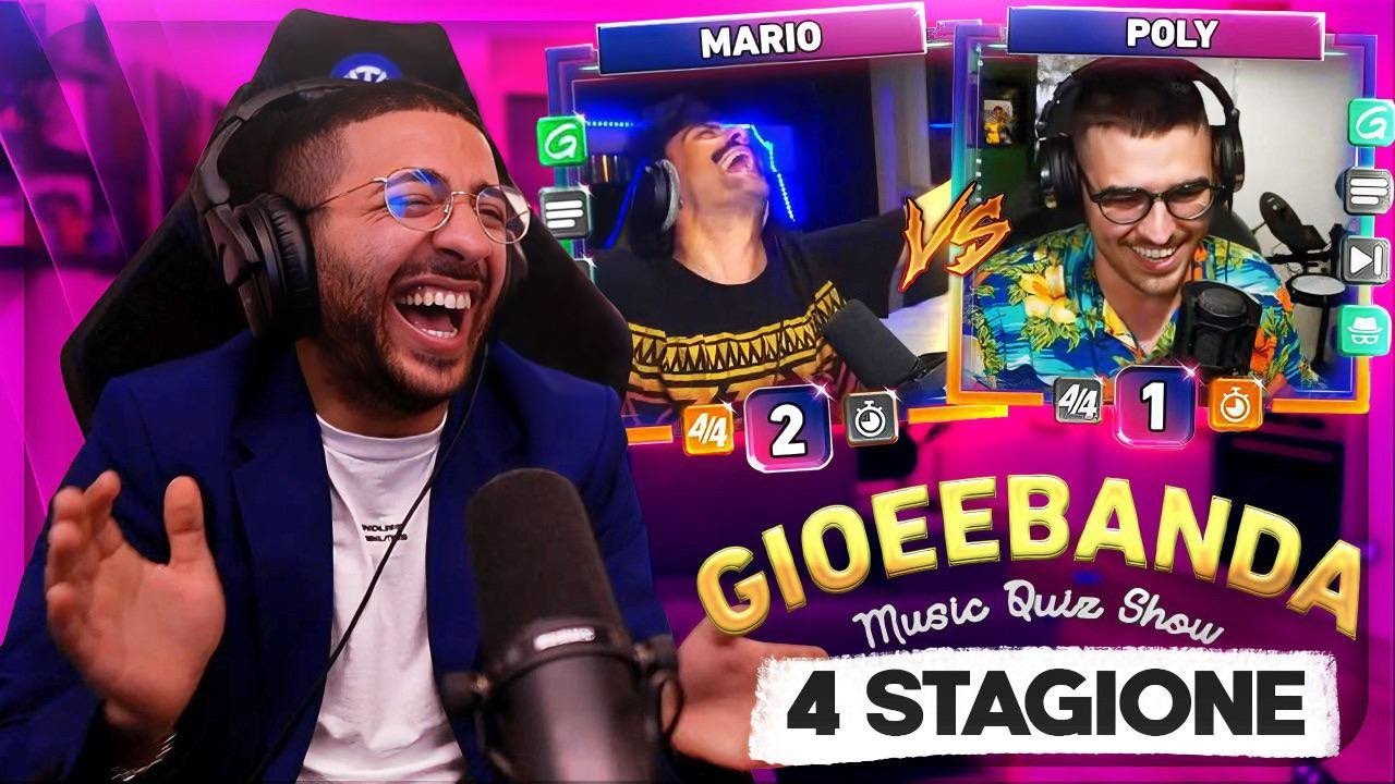 MARIO STURNIOLO E POLY AL GIOEEBANDA!