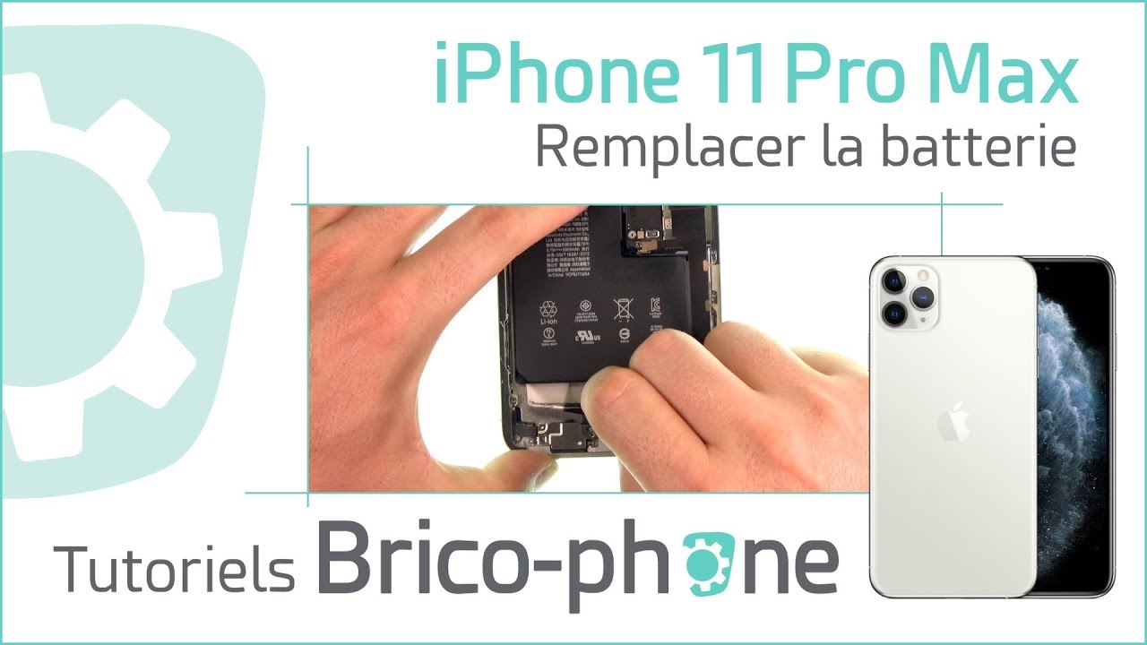 Tutoriel iPhone 11 Pro Max : changer la batterie