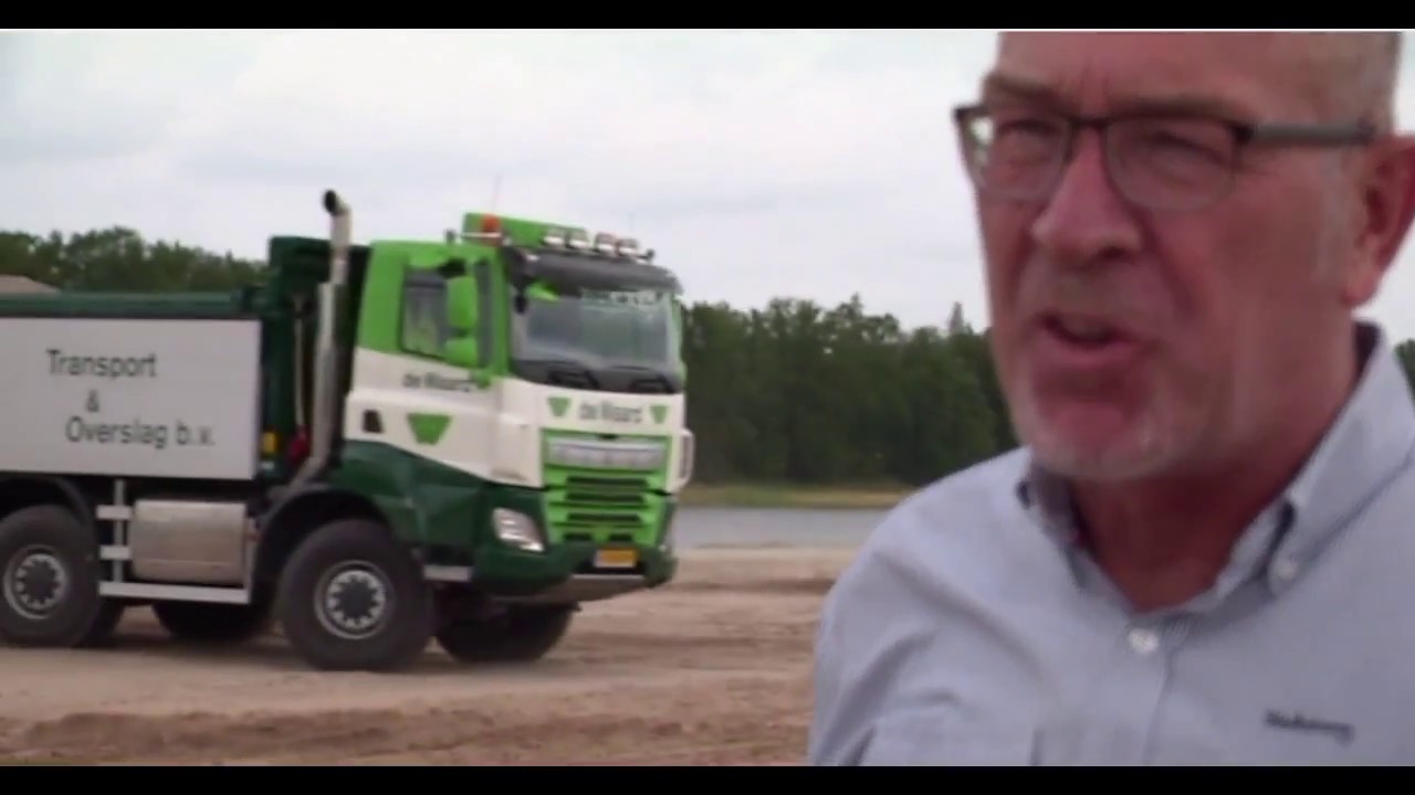 GINAF 8x8 de Waard Kipper test RTL Transportwereld