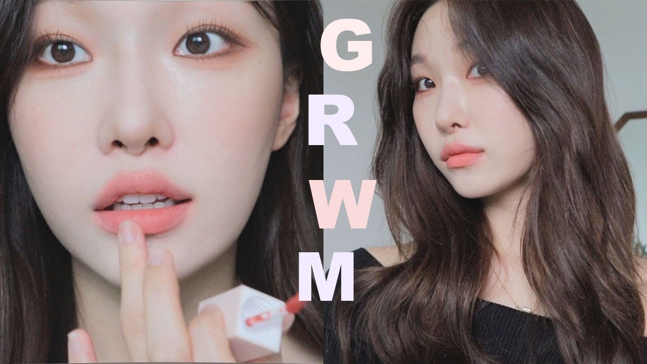 cc) 분위기가득 속쌍메이크업 grwm+요즘 최애템 꿀템가득, vlogㅣ아랑