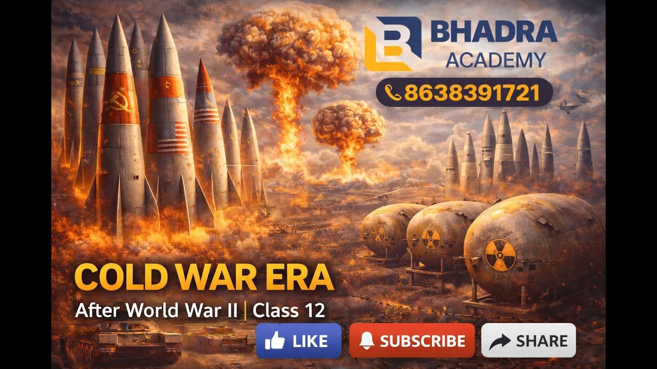 The Cold War | Class 12 | Political Science | Bhadra Academy