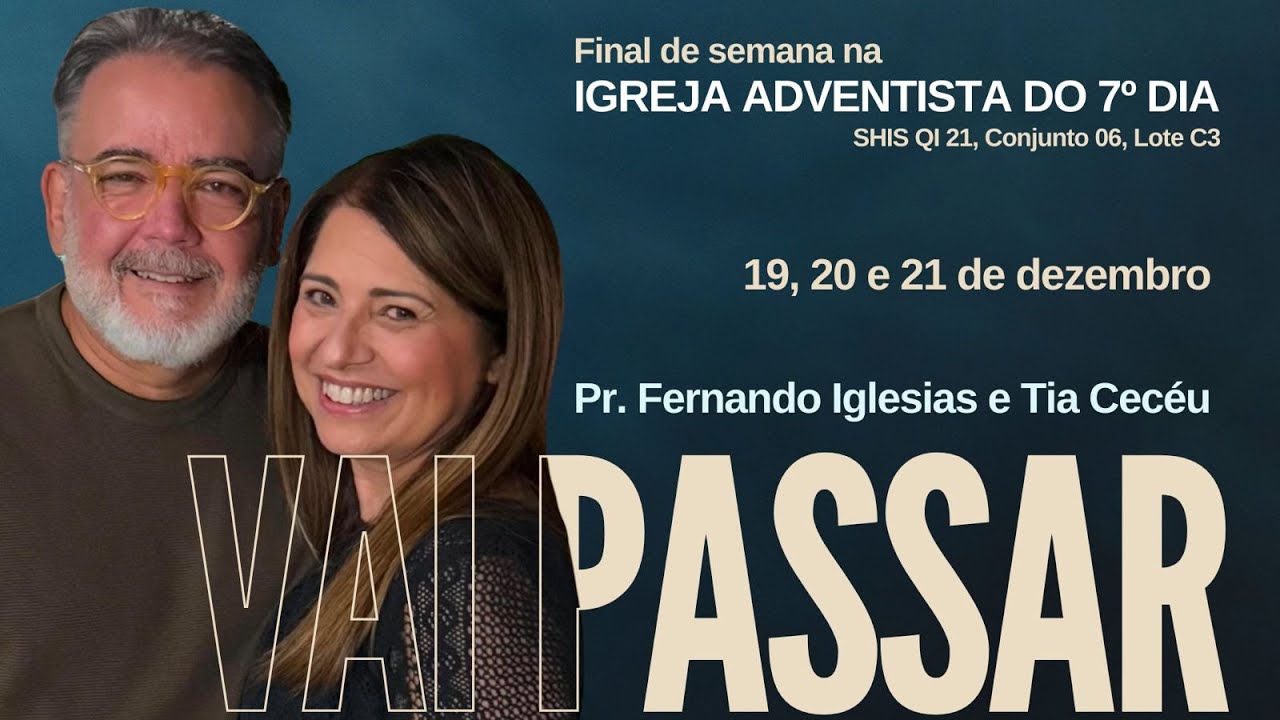 Culto da Comunidade | Vai Passar | Pr. Fernando Iglesias | (21/12/2025)