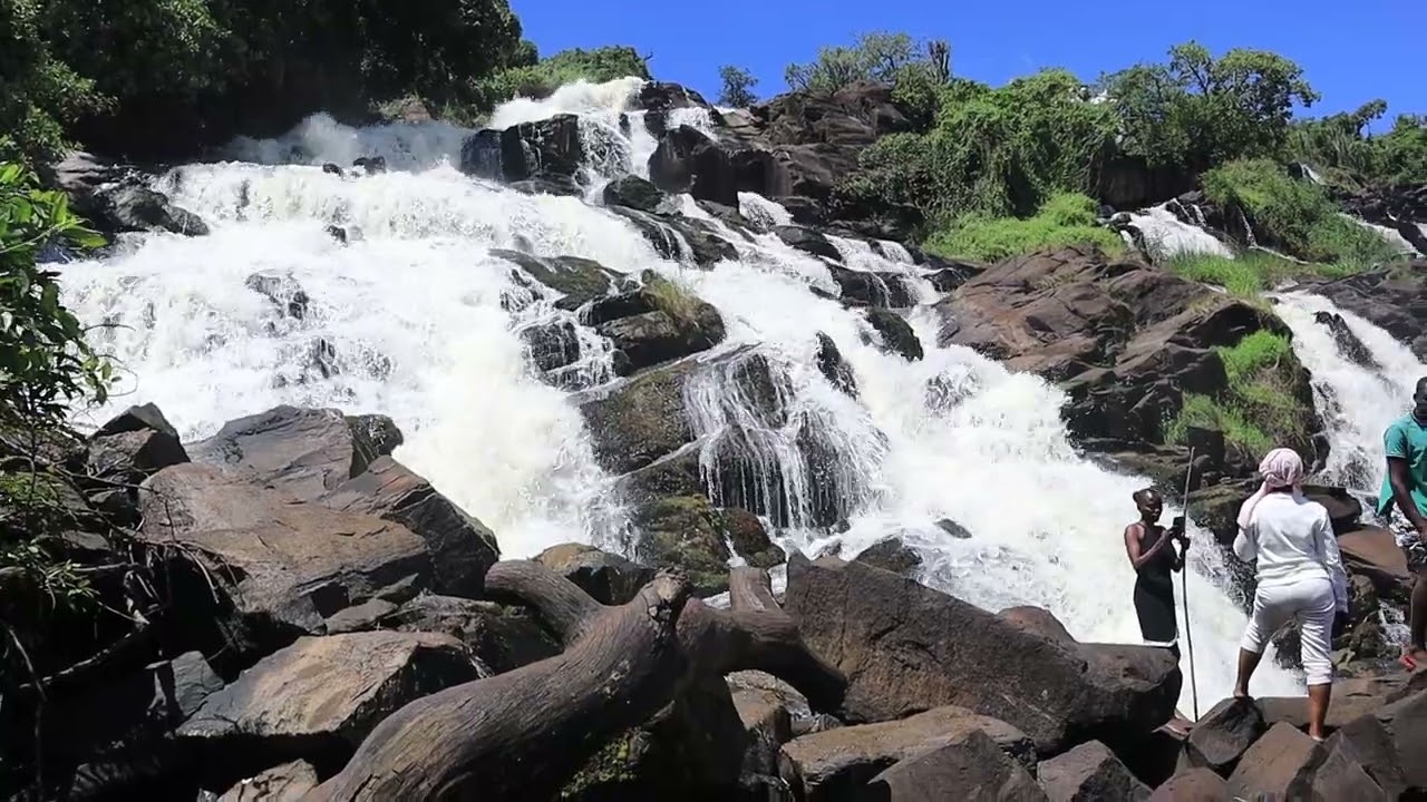 ARUU FALLS in northern Uganda the pearl of Africa