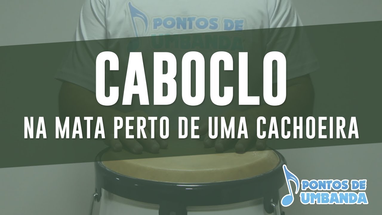 CABOCLO - NA MATA PERTO DE UMA CACHOEIRA