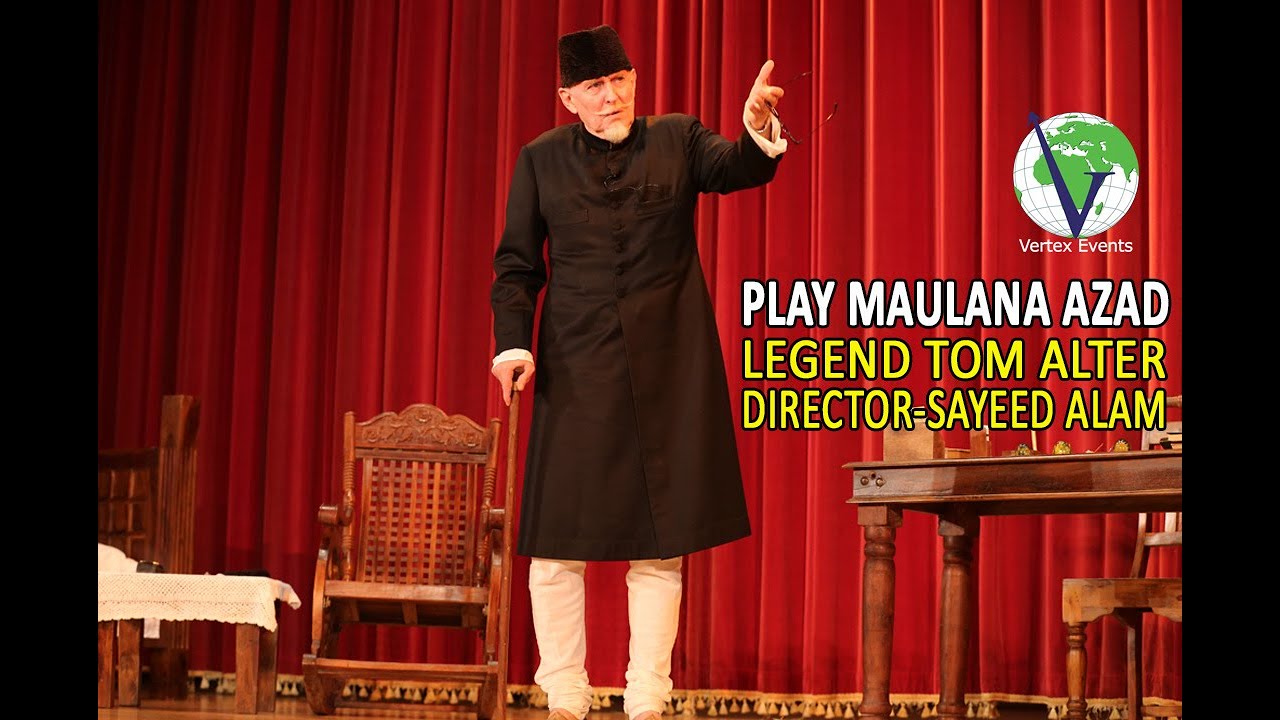 1. Play Maulana Azad by Legend Tom Alter I Director Dr. Sayeed Alam I Vertex Events Dubai 1 of 5