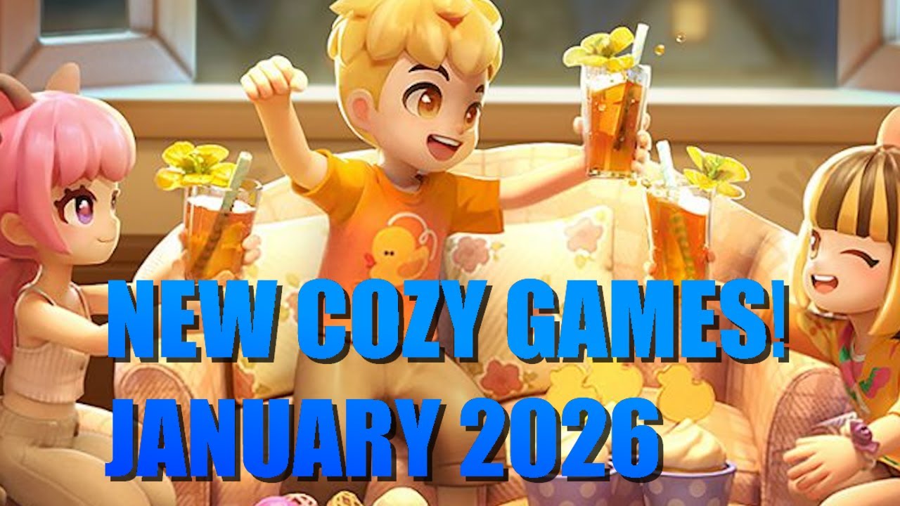 Не пропустите эти уютные игры, выходящие в январе 2026 года!