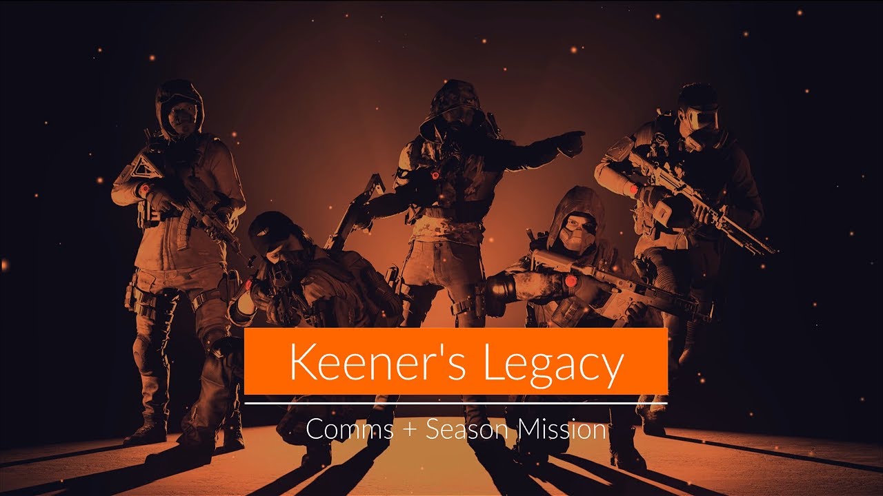 Division 2 Lore | Season 2: Keener's Legacy | All Comms Audio and Final Mission