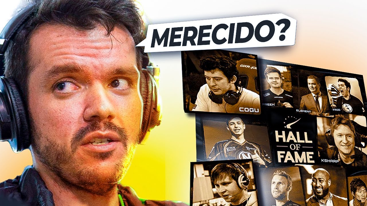 Cogu no HALL DA FAMA foi MERECIDO? Gaules comenta (React)