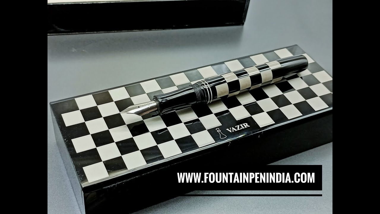 Vazir CheckMate Fountain Pen | Fountain Pen INDIA | Checkmate