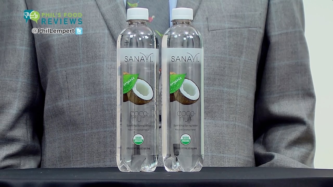 Sanavi Organic Sparkling Spring Waters Coconut is a HIT!