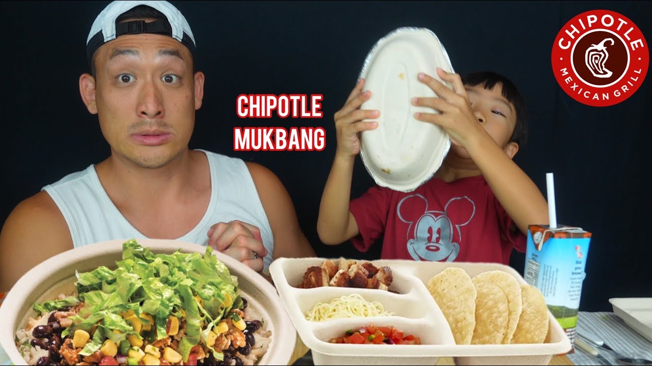 CHIPOTLE MUKBANG- Shake Hack!!