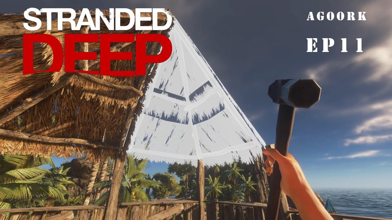 Урок по игре Stranded Deep, эпизод 11 — Начало строительства