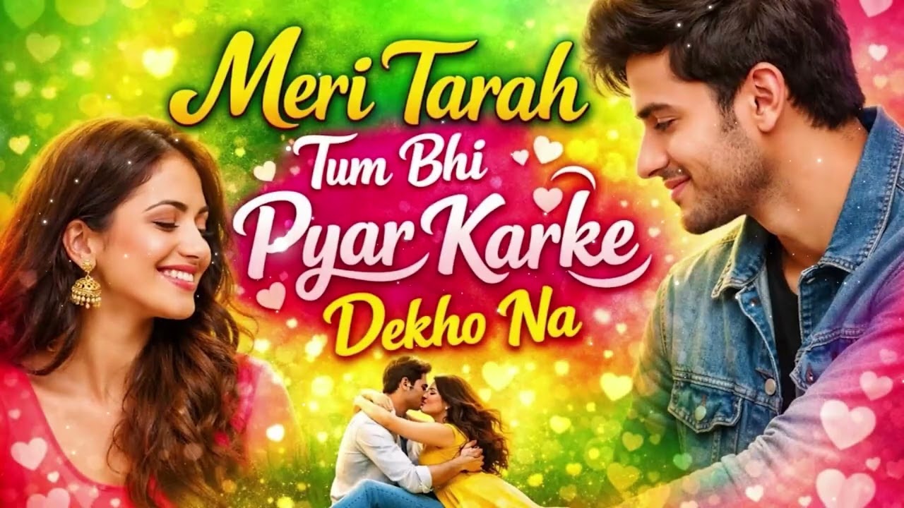 Best Hindi Love Song Gane 💗 Meri Tarah Tum Bhi Pyar Karke Dekho Na🌹2026❤️ #90s #hindisong