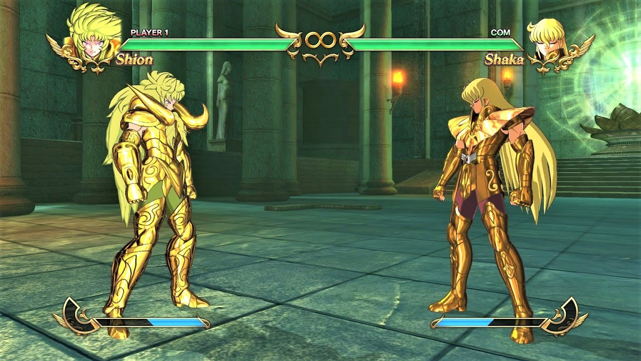 Aries Shion vs Virgo Shaka (Hardest AI) - Saint Seiya: Soldiers' Soul