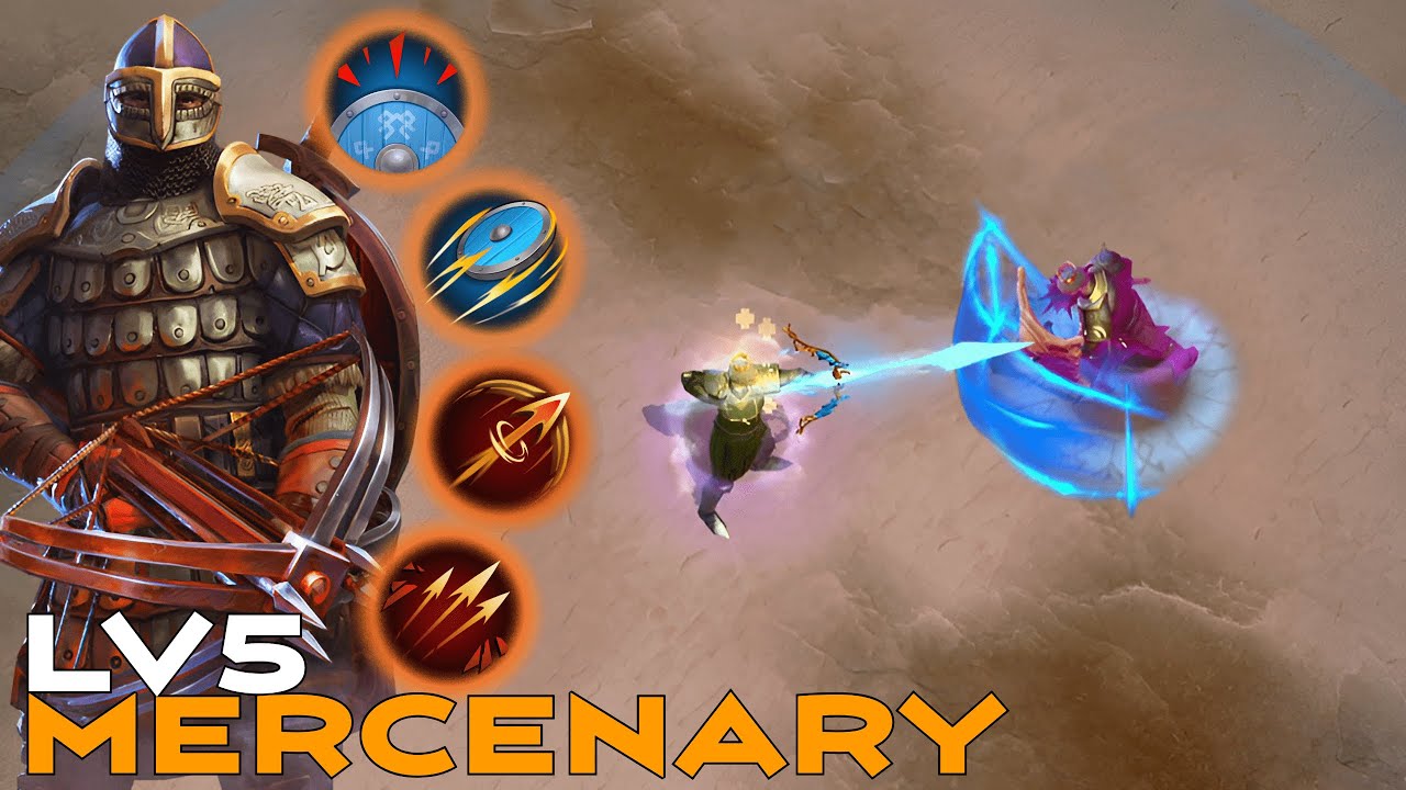 Mercenary Lv5 PvP In Frostborn
