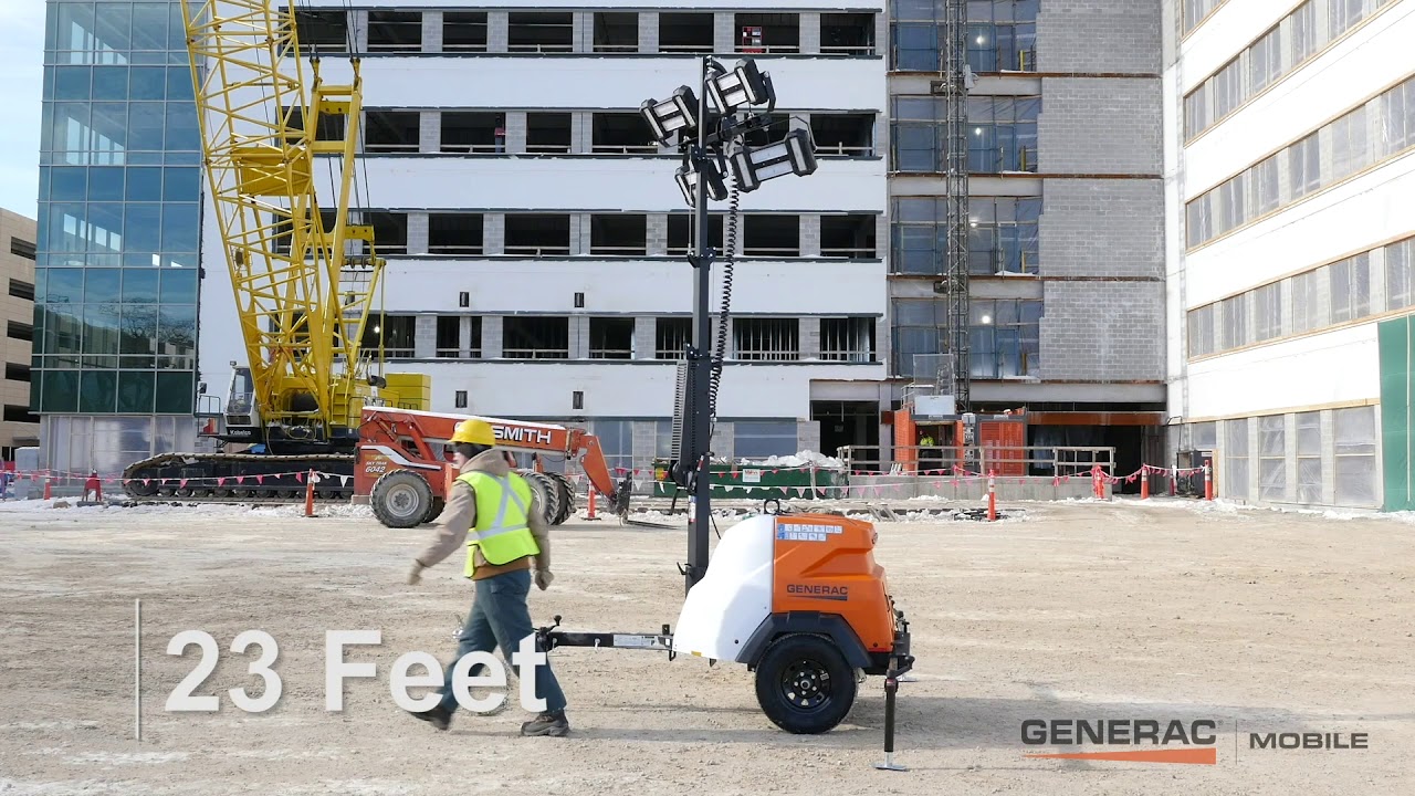 MLT6 Light Tower Set-up