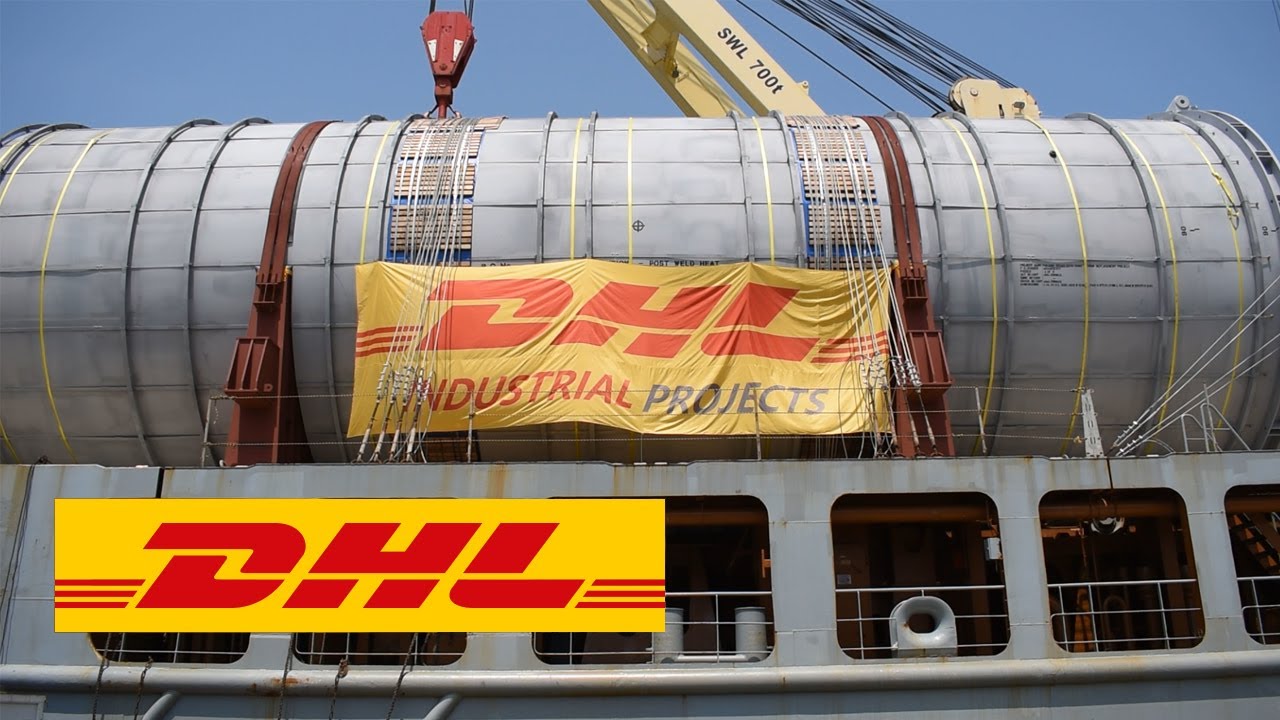 DHL Industrial Projects, Heavy Cargo loading at Kobe, Japan