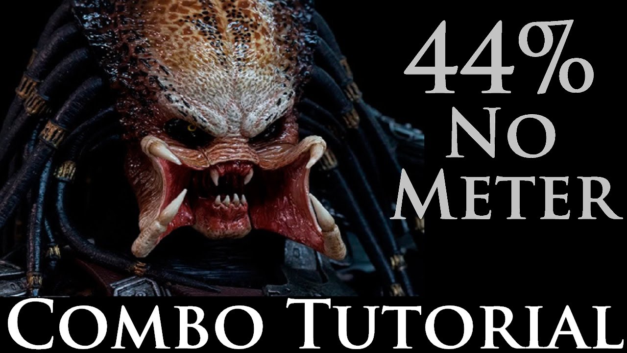 Mortal Kombat X - Combo Tutorial - Predator (44% No Meter) (Warrior)