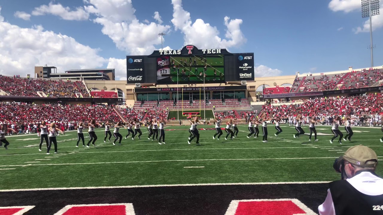 Texas Tech Pom Squad - Brush Your Shoulders off 2019