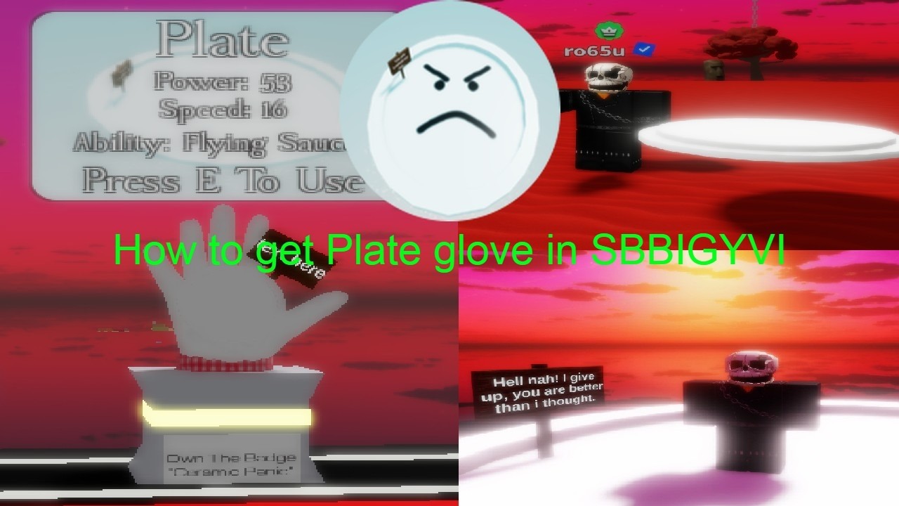 How to get Plate glove (Slap Battles But It Gives You a Visual Infection)