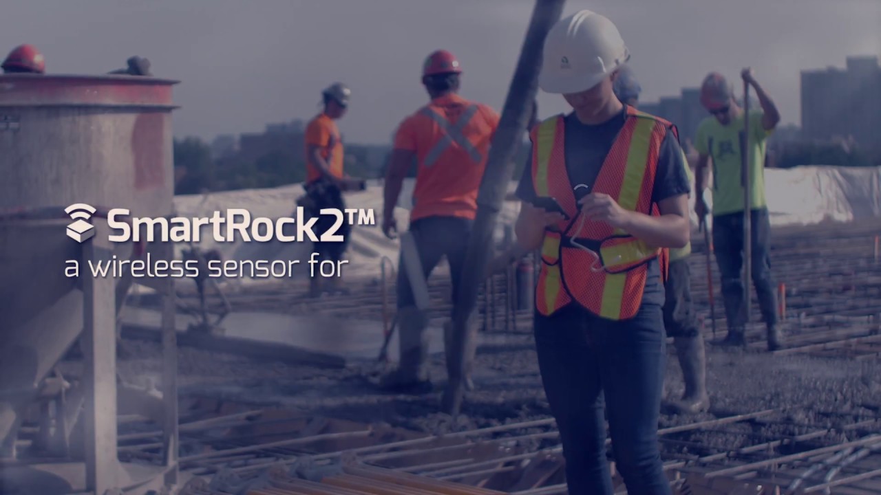 SmartRock™ - The Most Advanced Concrete Temperature and Maturity Sensor