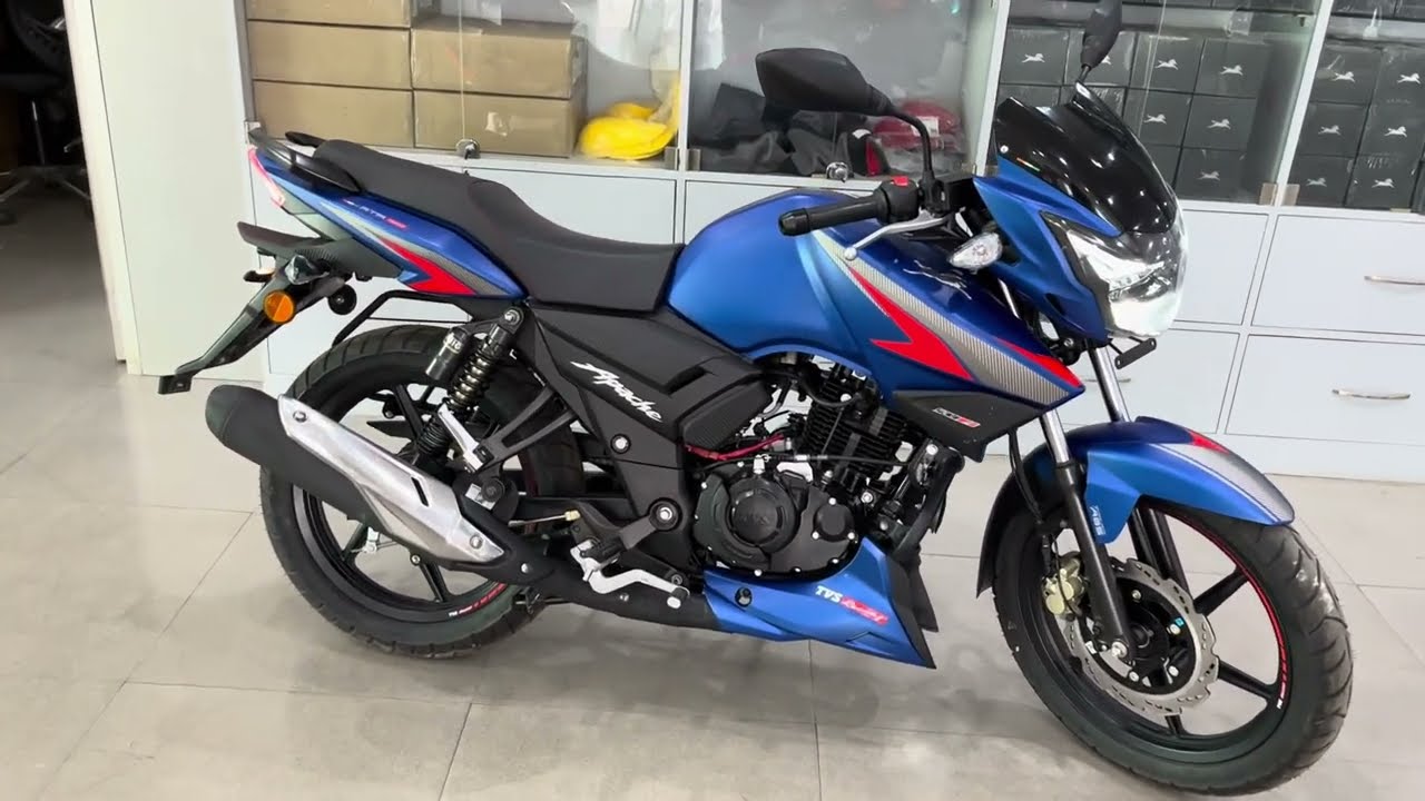 Tvs Apache RTR 160 2v Base E20 New Model 2023 Full Detailed Review In Hindi