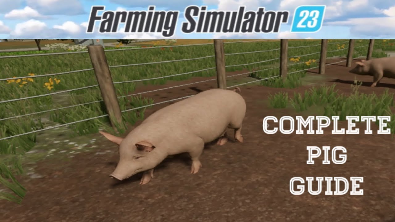 Farming Simulator 23 — Руководство по свиноводству