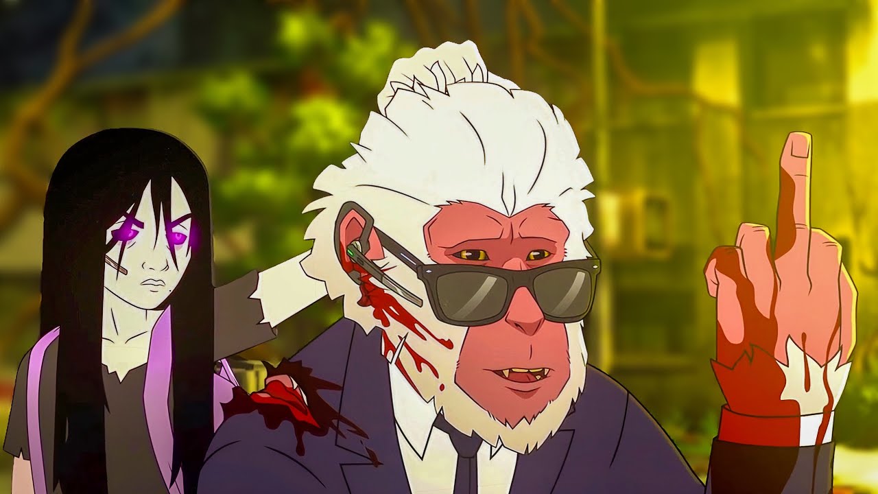 Monkey Must Stop A Team Of Superheroes From Eliminating Humanity For The Devil