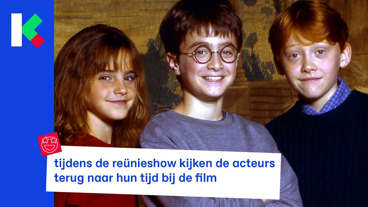 Harry Potter en zijn vrienden spreken voor één keer opnieuw af