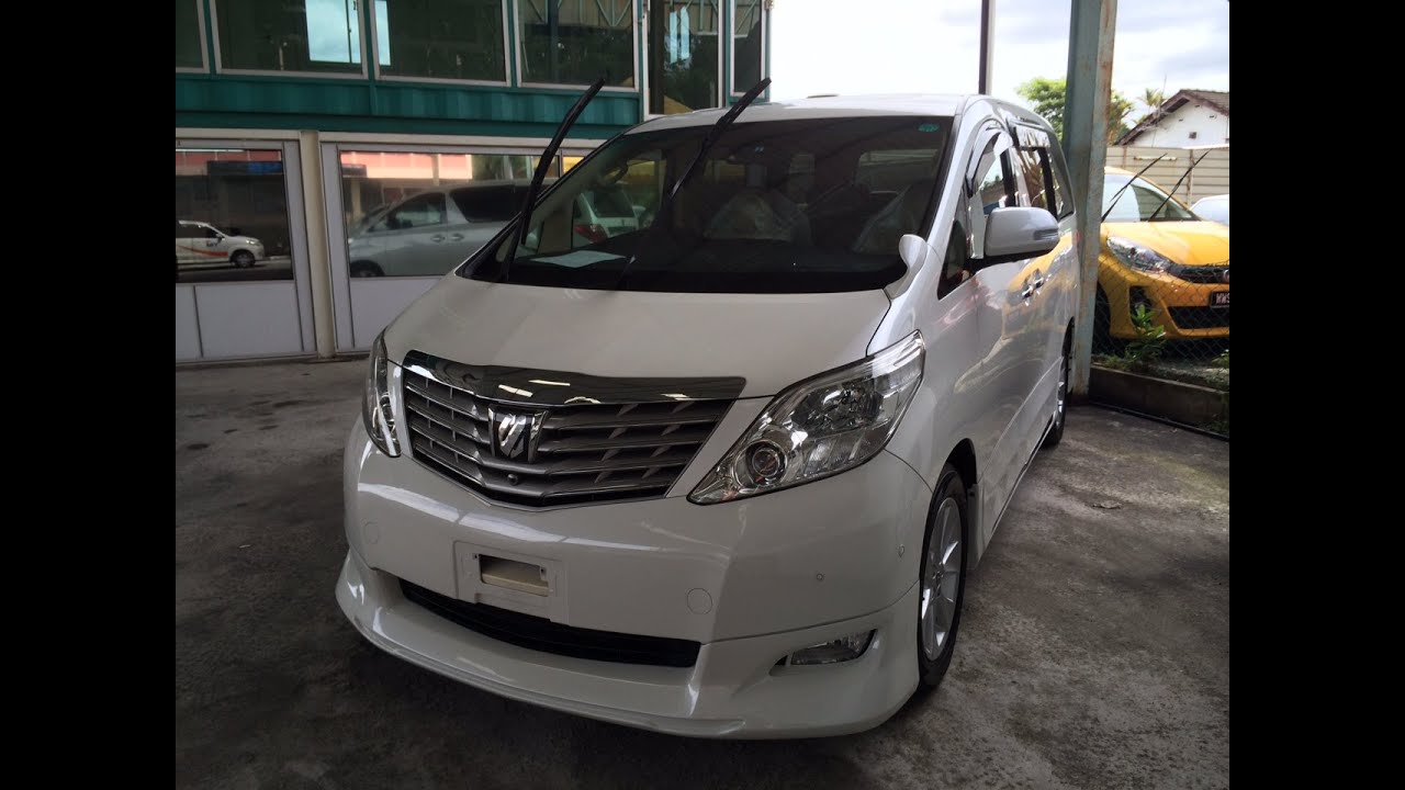 2008 Toyota Alphard GGH20 Factory Fitted Sound System