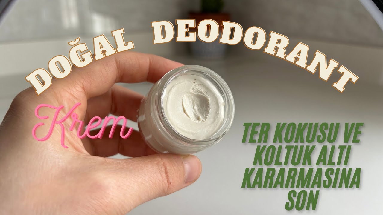 DOĞAL DEODORANT NASIL YAPILIR? HOW TO MAKE NATURAL DEODORANT?