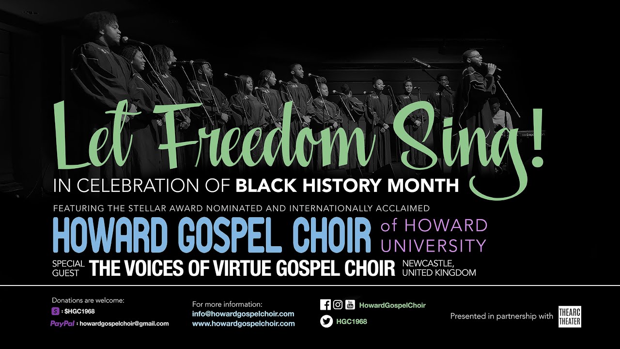 Howard Gospel Choir - Let Freedom Sing!