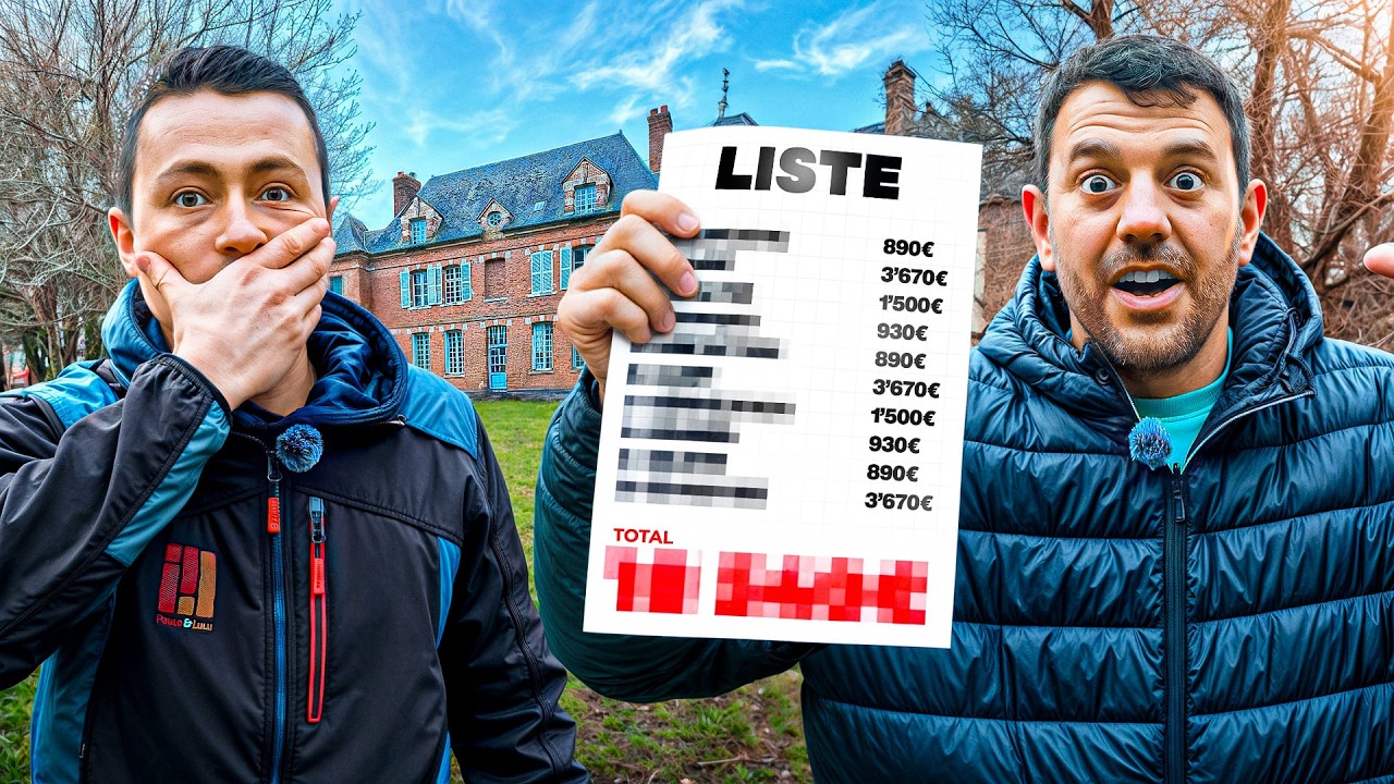 On découvre l'état RÉEL de notre château avec un expert (c'est pire)...