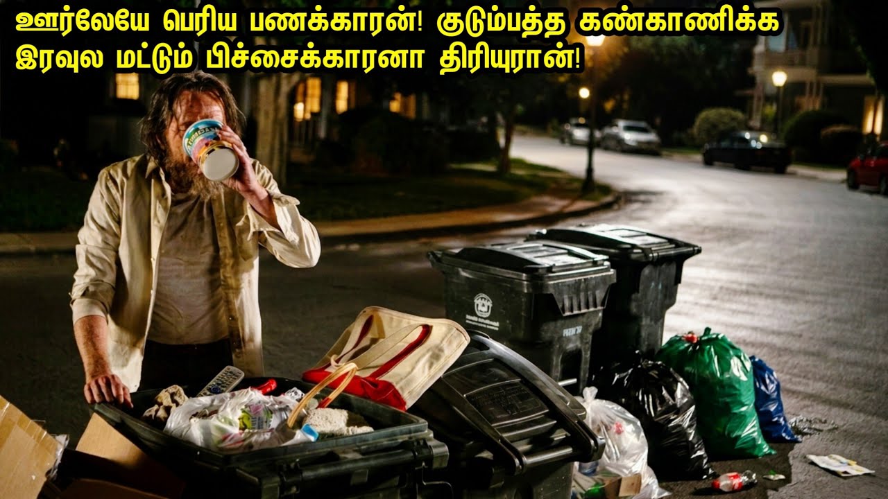 ஊர்லேயே பெரிய பணக்காரன்! குடும்பத்த கண்காணிக்க இரவுல மட்டும் பிச்சைக்காரனா திரியுரான்!Movie Explain 