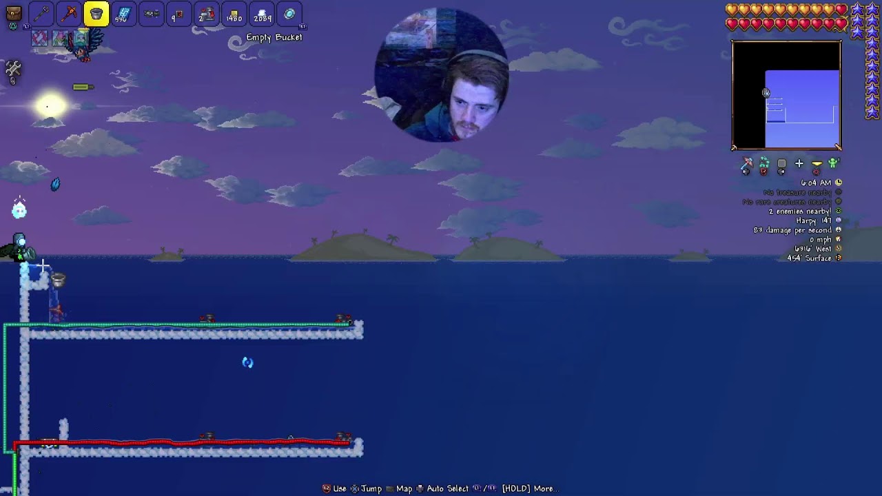 The Golem Is Crazy! Terraria 1.4.5 Skyblock