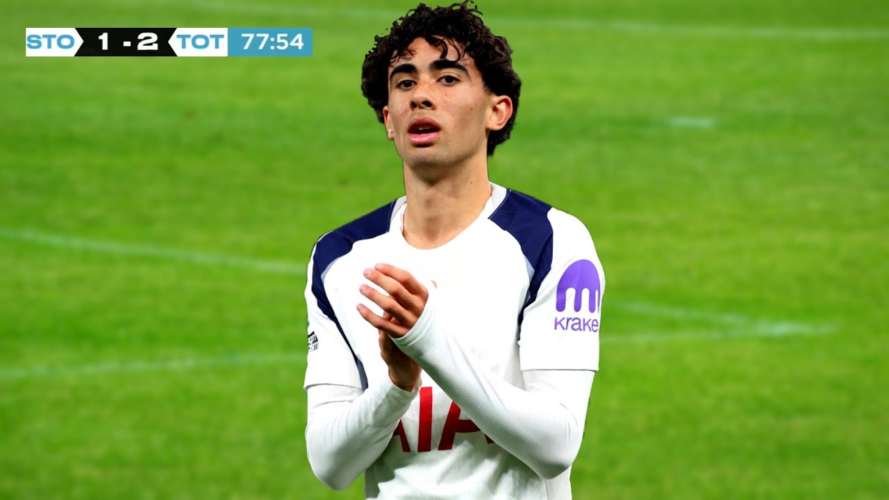 Luca Williams-Barnett 🇬🇧 vs Stoke U21 | Dominant Performance | Tottenham U21
