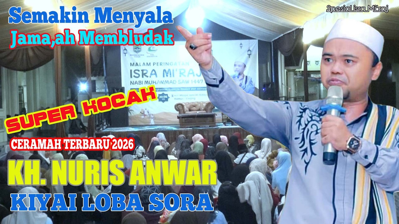 KH NURIS ANWAR SEMAKIN MENYALA MESJID ALHIDAYAH KASTURI WEEELL..