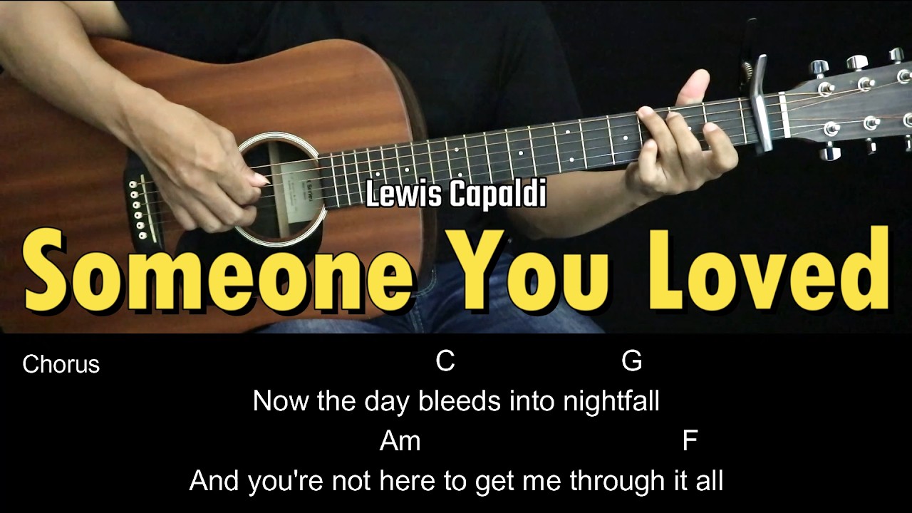 Someone You Loved - Lewis Capaldi | EASY  Guitar Tutorial with Chords / Lyrics