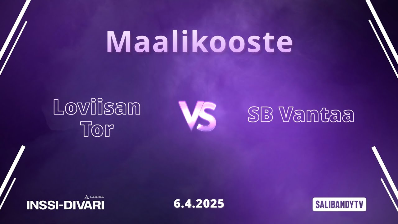 Maalikooste: Loviisan Tor - SB Vantaa (Inssi-Divari M karsinnat)