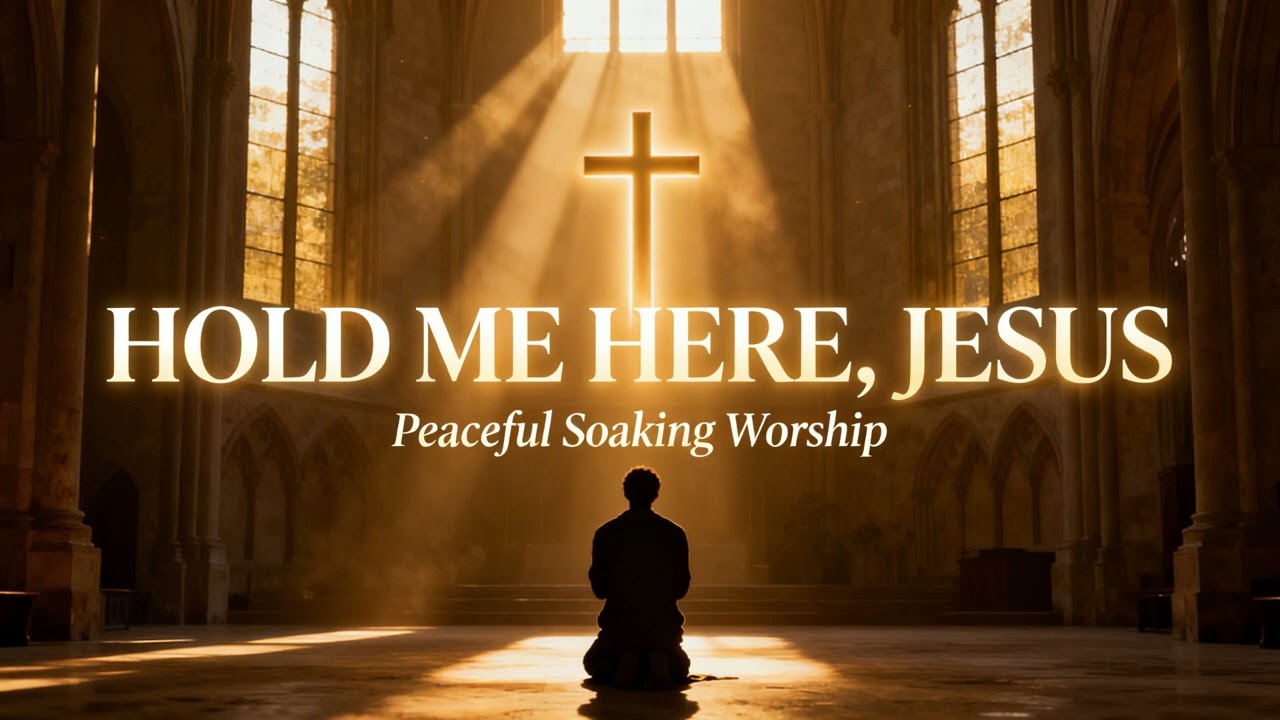 Hold Me Here, Jesus | Peaceful Soaking Worship for Prayer & Quiet Time