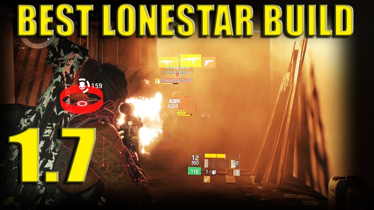 BEST LONESTAR BUILD VIDEO (PVE/PVP) 6 Piece 1.7 The Divsion Build with Game play