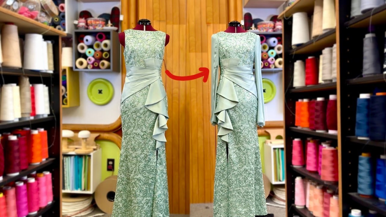 Adding Proper Sleeves to a Gala Dress? 😱