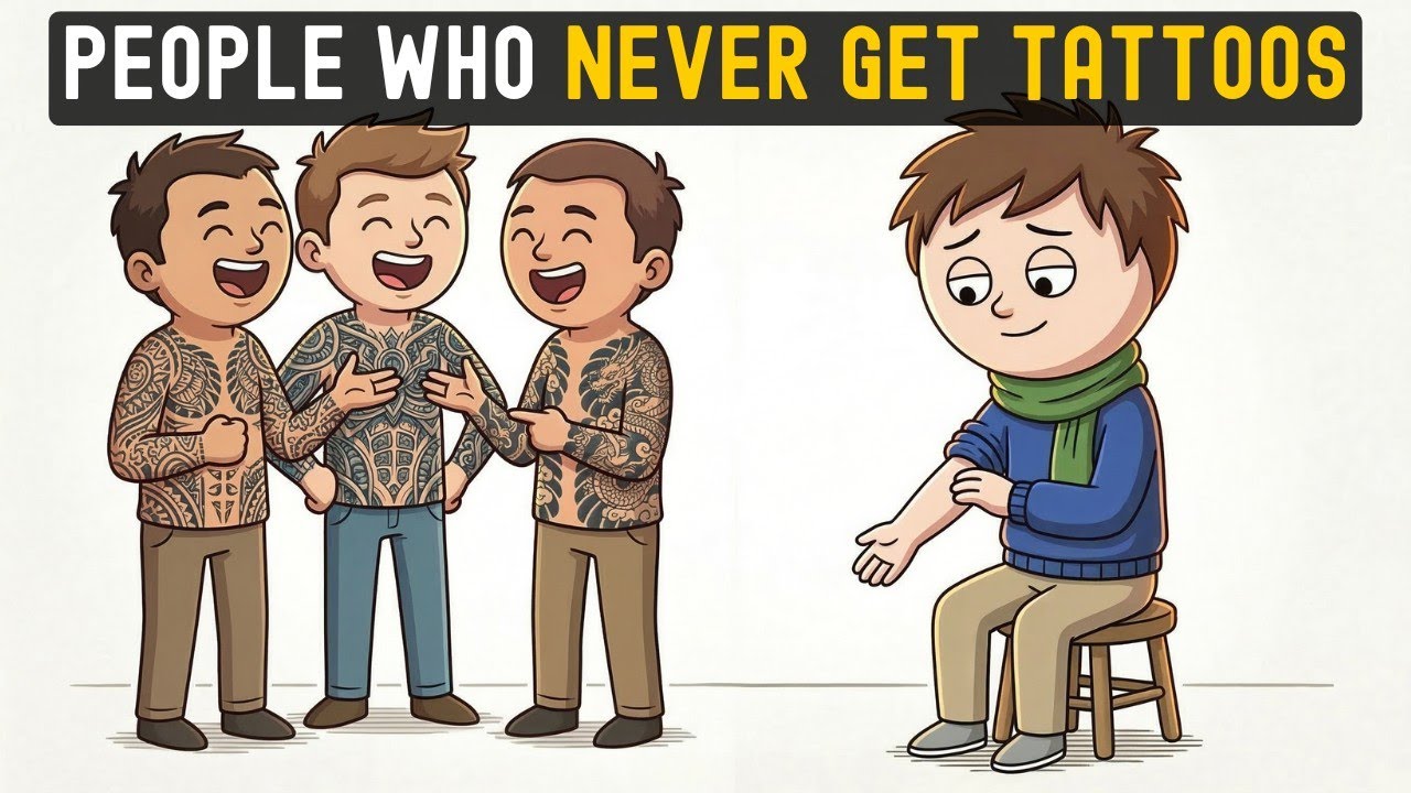 The Real Psychology Behind People Who Never Get Tattoos