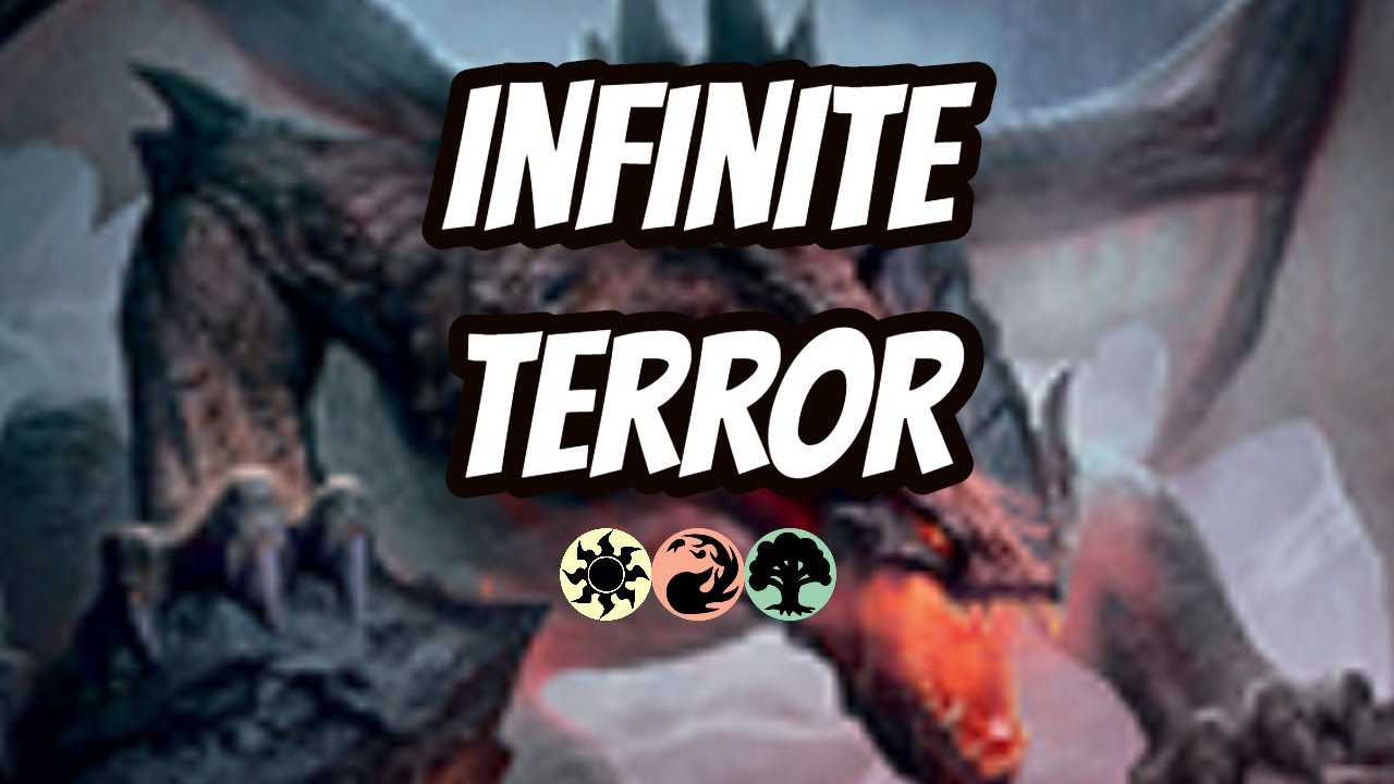 Infinite Terror - Terror of the Peaks + Sporeweb Weaver Infinite Combo - MTG Arena
