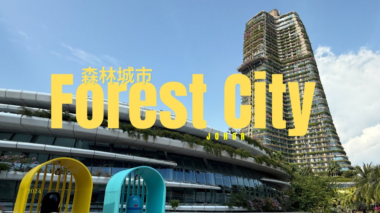 [Malaysia] Johor Forest City Today | Food, Shops, Hotel & Beach Walk + Buses to SG & Bukit Indah 