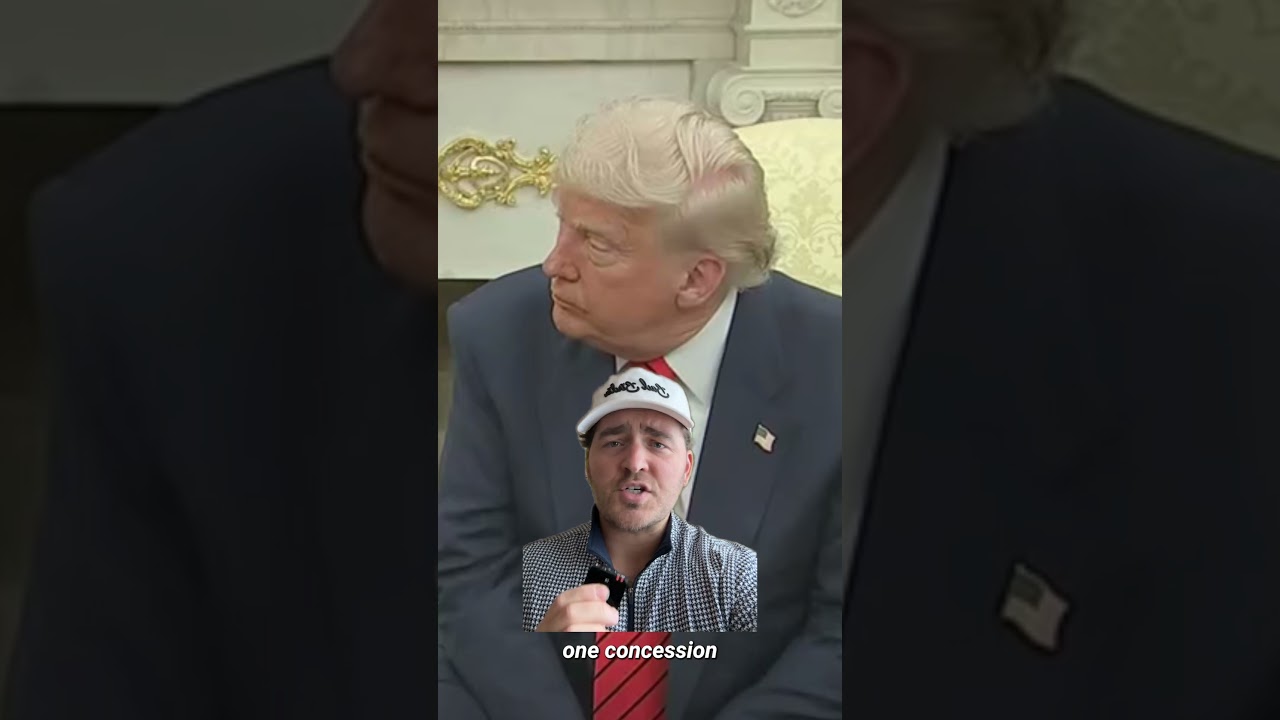 Trump Gets HUMILIATED In The Oval Office #news #shorts #politics