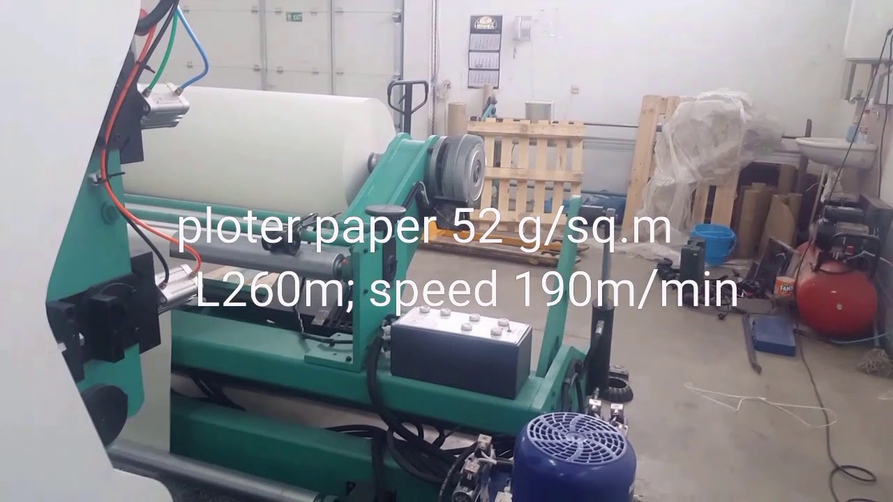 Plotter paper REWINDER AU 2.5 auto - model 2021