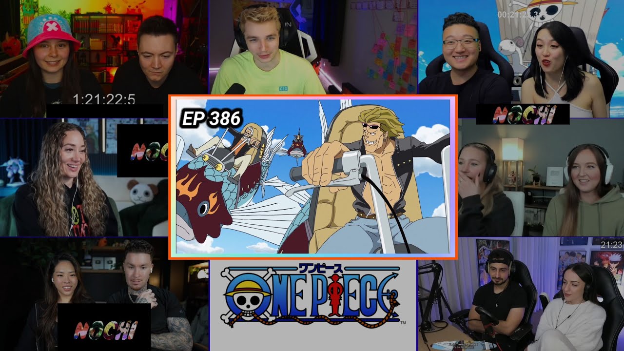ONE PIECE | IRON MASK DUVAL! FLYING FISH RAIDER??! | EPISODE 386 | REACTION MASHUP | ワンピース